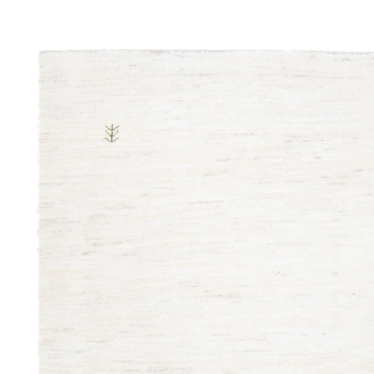 Gabbeh-matta - persisk - 253 x 171 cm - vit