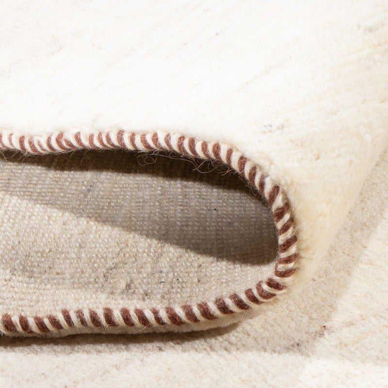 Gabbeh-matta - persisk - 253 x 171 cm - vit