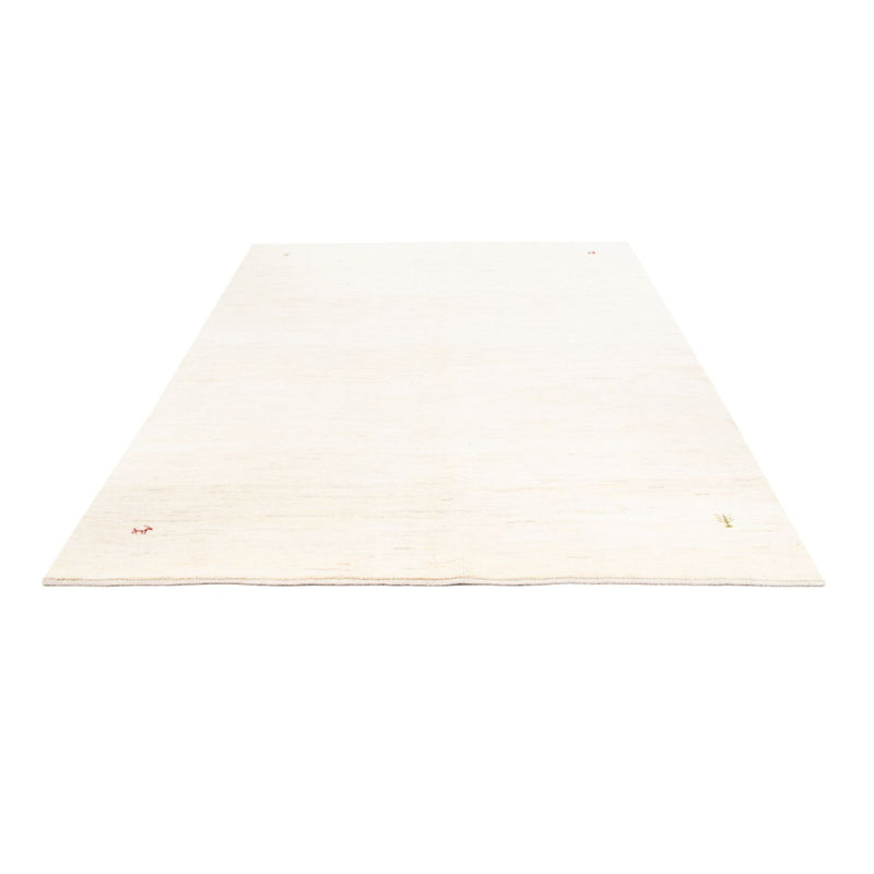 Gabbeh-matta - persisk - 253 x 171 cm - vit