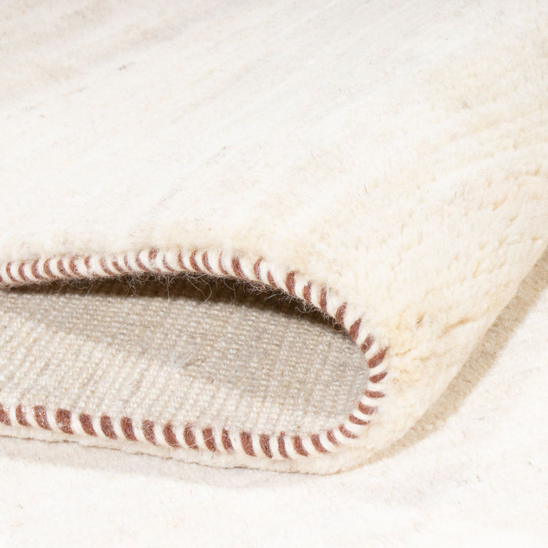 Gabbeh-matta - persisk - 250 x 173 cm - vit