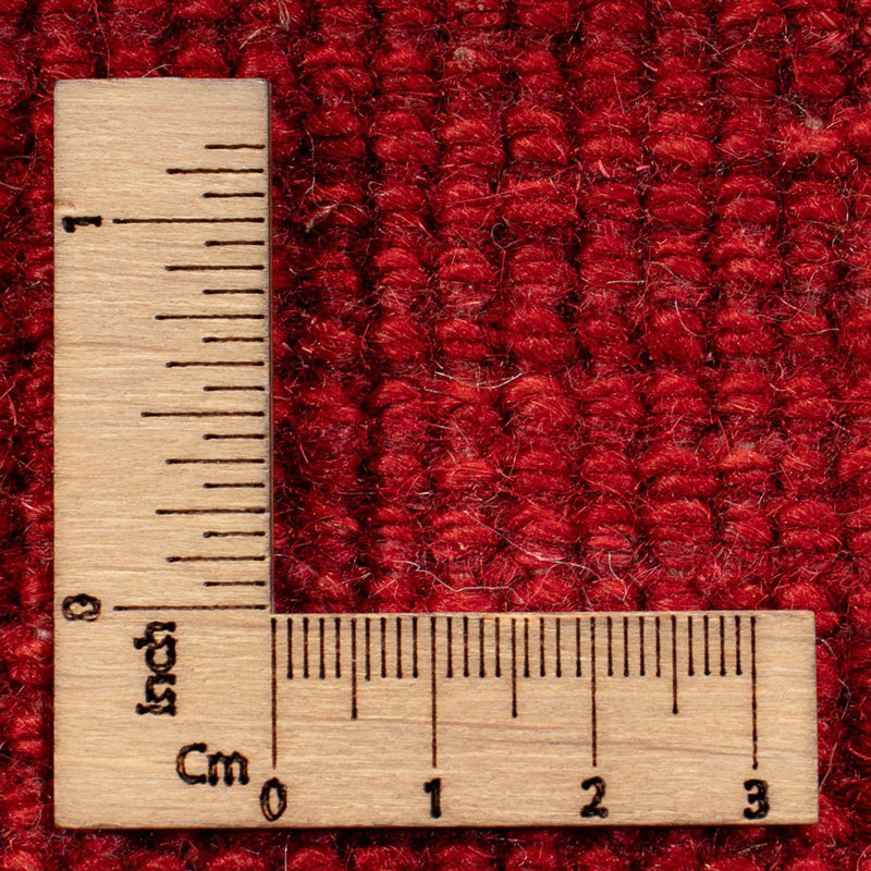 Gabbeh-matta - persisk - 87 x 60 cm - röd