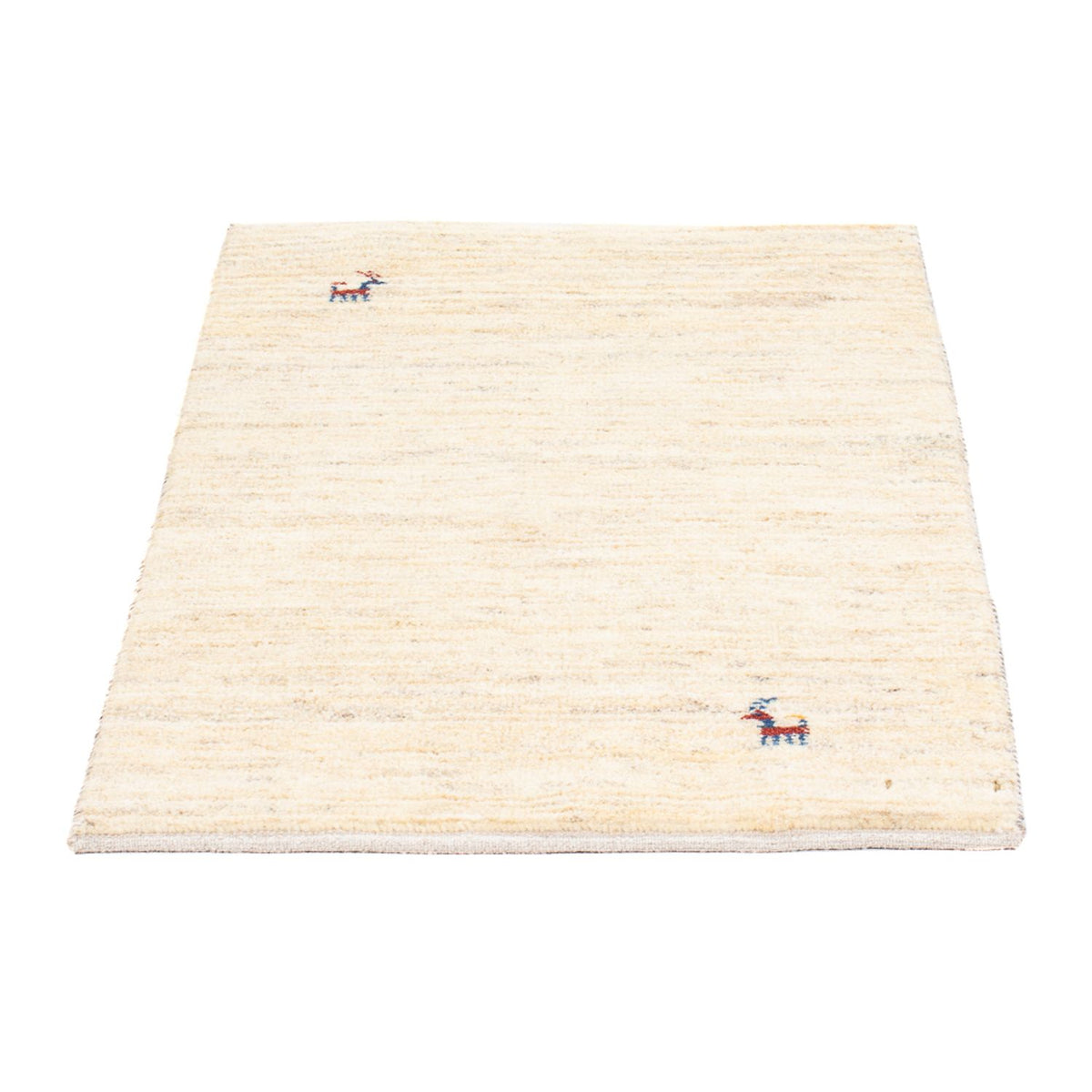 Gabbeh-matta - persisk - 86 x 60 cm - beige