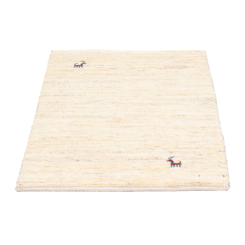 Gabbeh-matta - persisk - 86 x 60 cm - beige