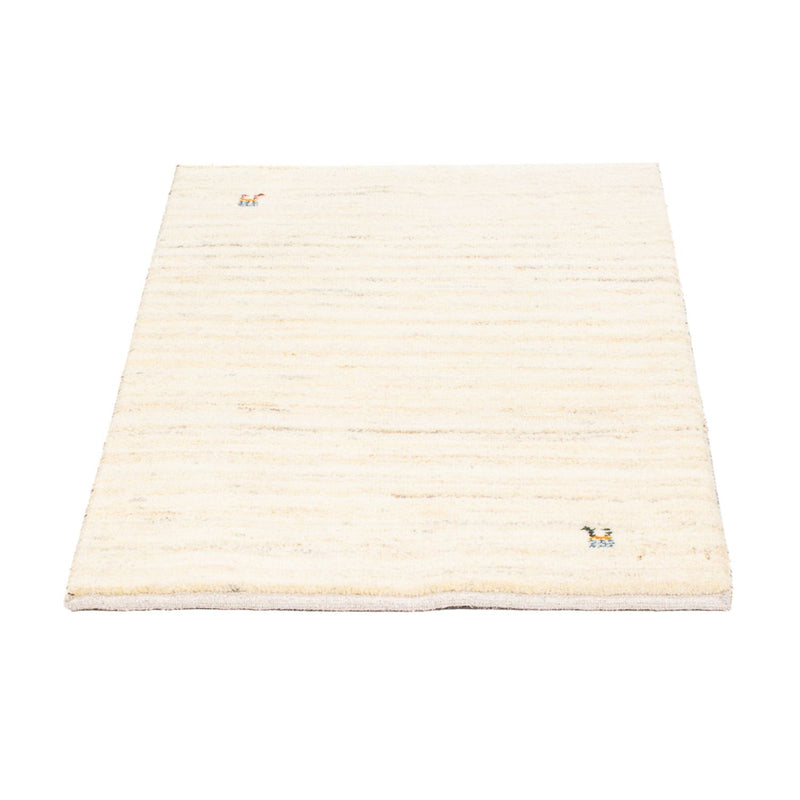 Gabbeh-matta - persisk - 86 x 60 cm - beige