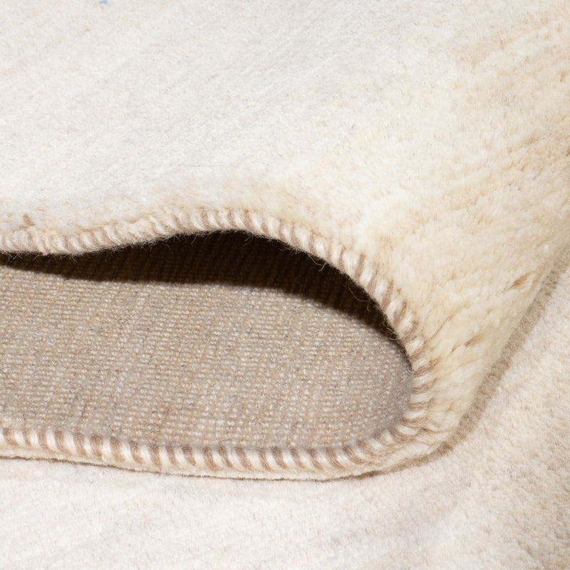 Gabbeh-matta - persisk - 292 x 202 cm - vit