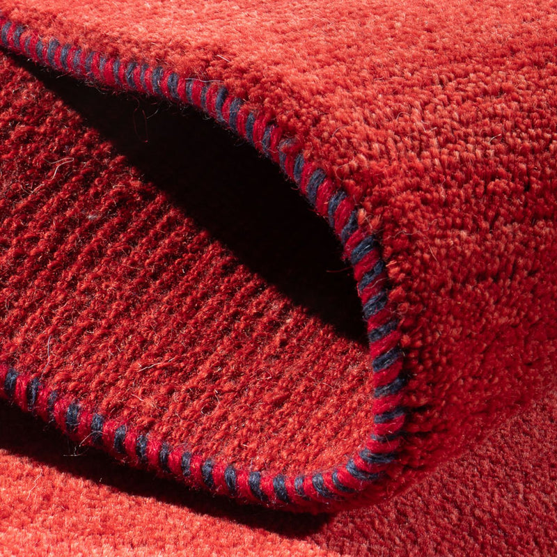Gabbeh-matta - persisk - 84 x 60 cm - röd