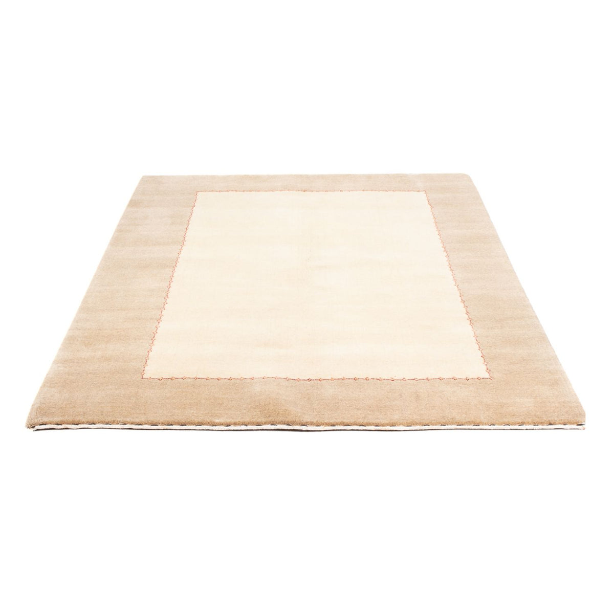 Gabbeh matta - Loribaft Softy - 182 x 125 cm - ljusbeige