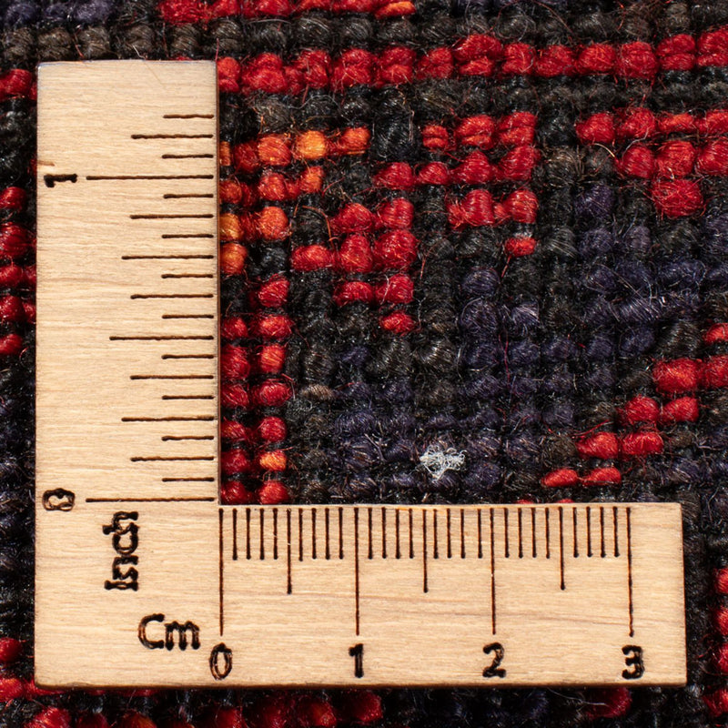 Afghansk matta - 136 x 82 cm - röd