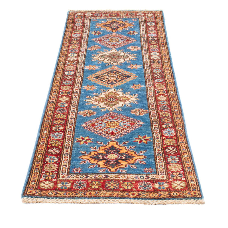 Runner Ziegler Carpet - Kazak - 205 x 63 cm - blå