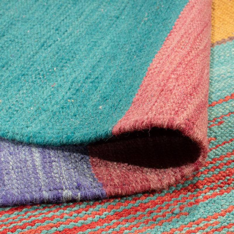 Kelim matta - trendig - 241 x 170 cm - flerfärgad