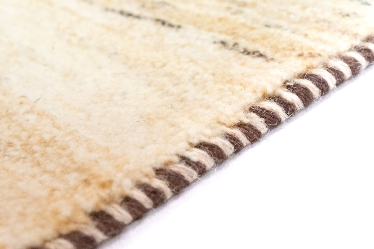 Gabbeh-matta - persisk - 60 x 40 cm - brun