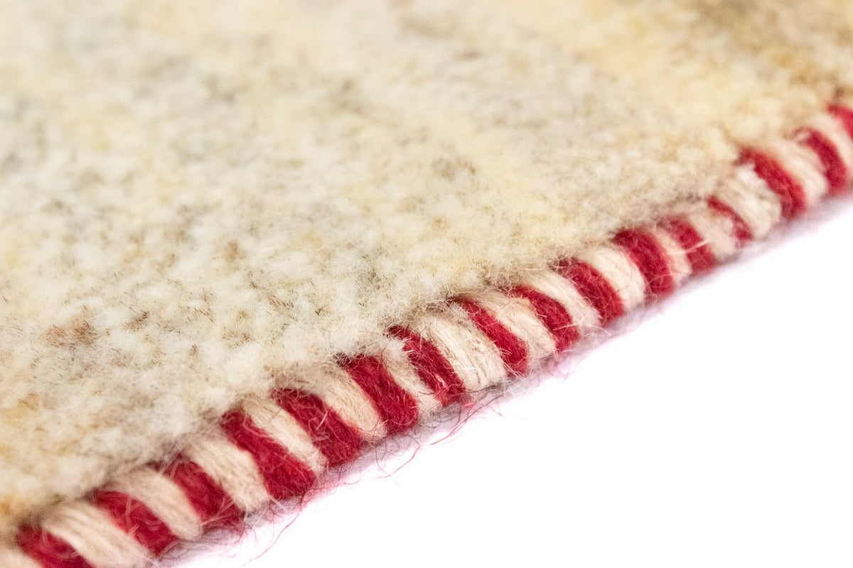 Gabbeh-matta - persisk - 60 x 40 cm - beige