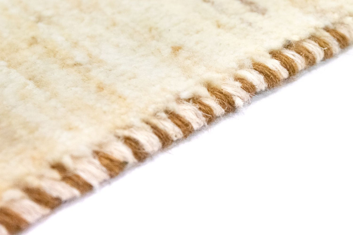 Gabbeh-matta - persisk - 60 x 40 cm - beige