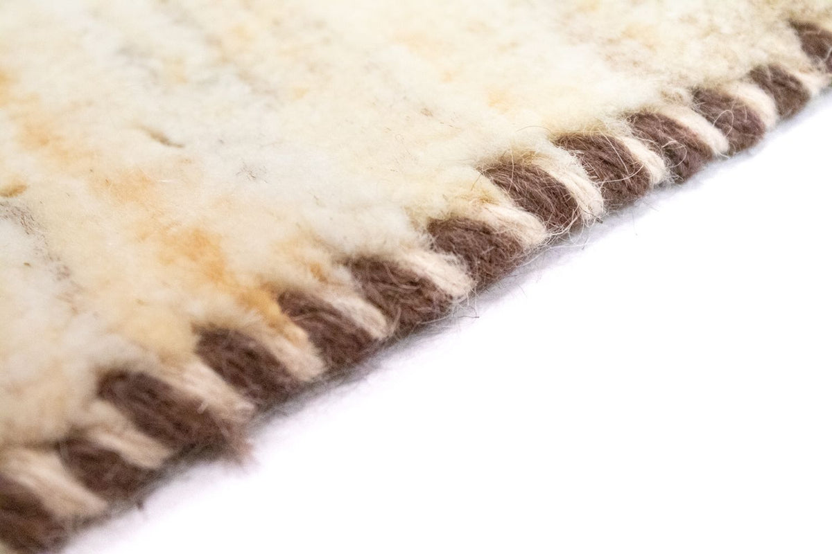 Gabbeh-matta - persisk - 60 x 40 cm - beige