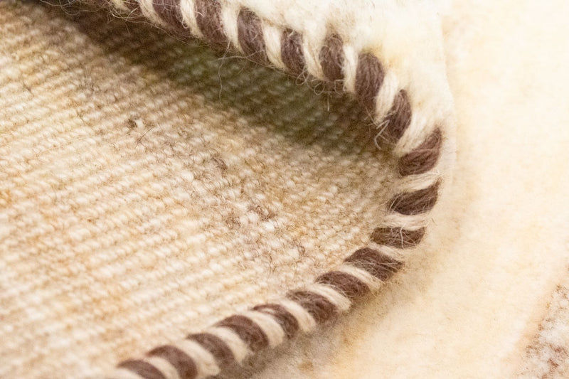 Gabbeh-matta - persisk - 60 x 40 cm - beige