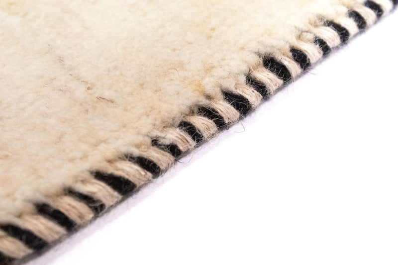 Gabbeh-matta - persisk - 60 x 40 cm - beige