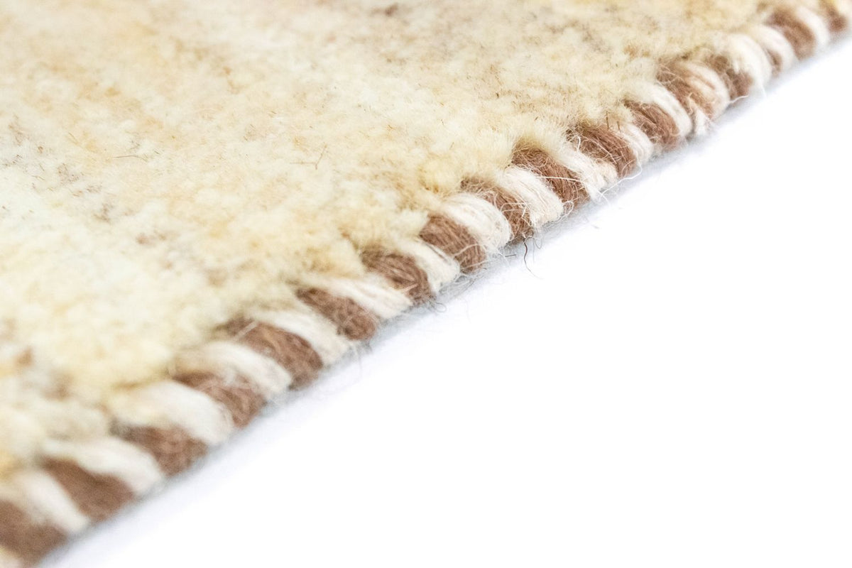 Gabbeh-matta - persisk - 60 x 40 cm - beige