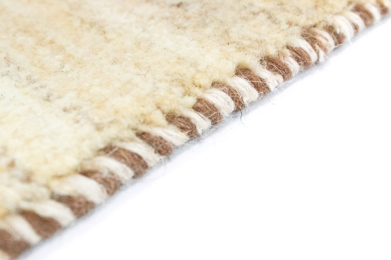Gabbeh-matta - persisk - 60 x 40 cm - beige