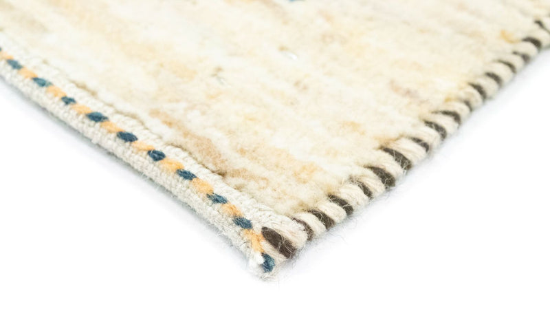 Gabbeh-matta - persisk - 60 x 40 cm - beige