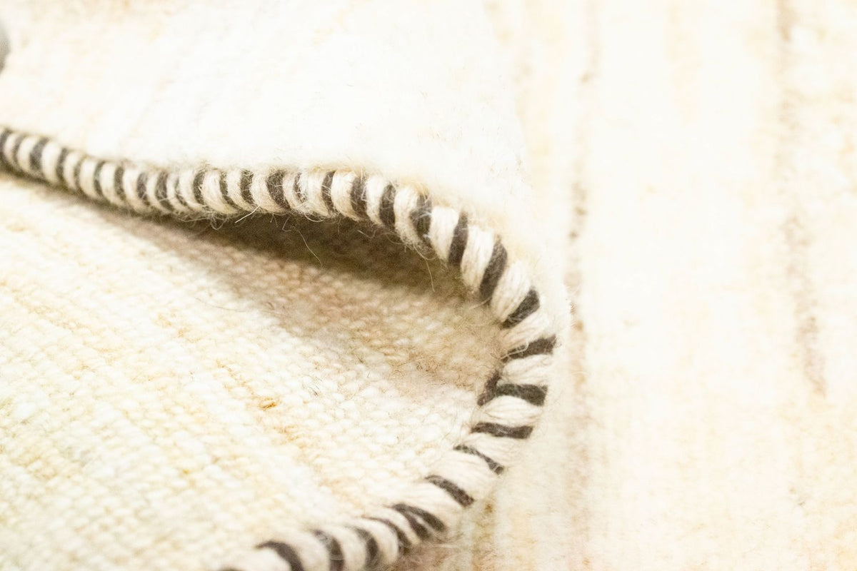 Gabbeh-matta - persisk - 60 x 40 cm - beige