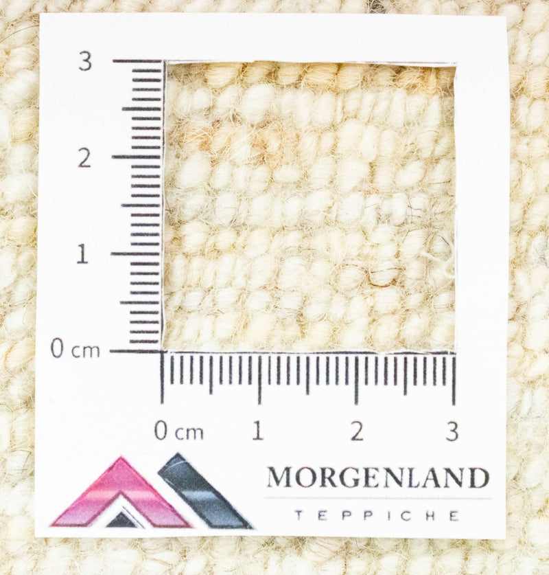 Gabbeh-matta - persisk - 60 x 40 cm - beige