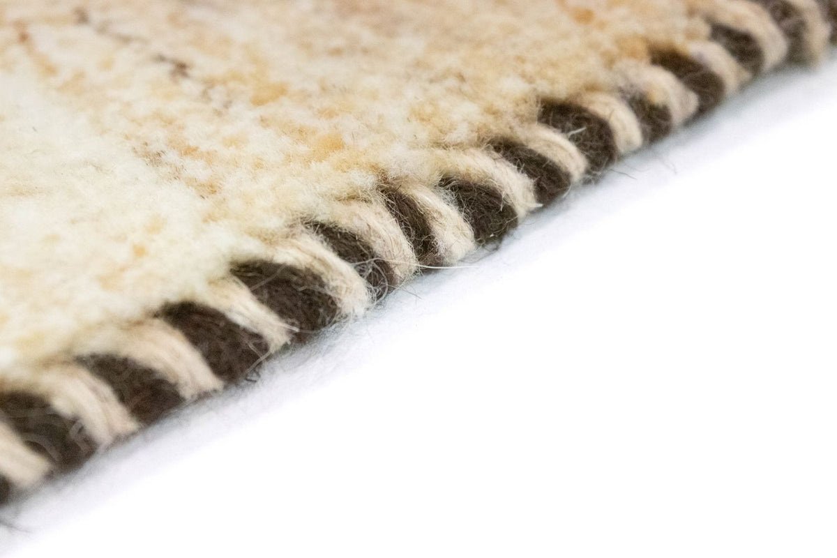 Gabbeh-matta - persisk - 60 x 40 cm - beige