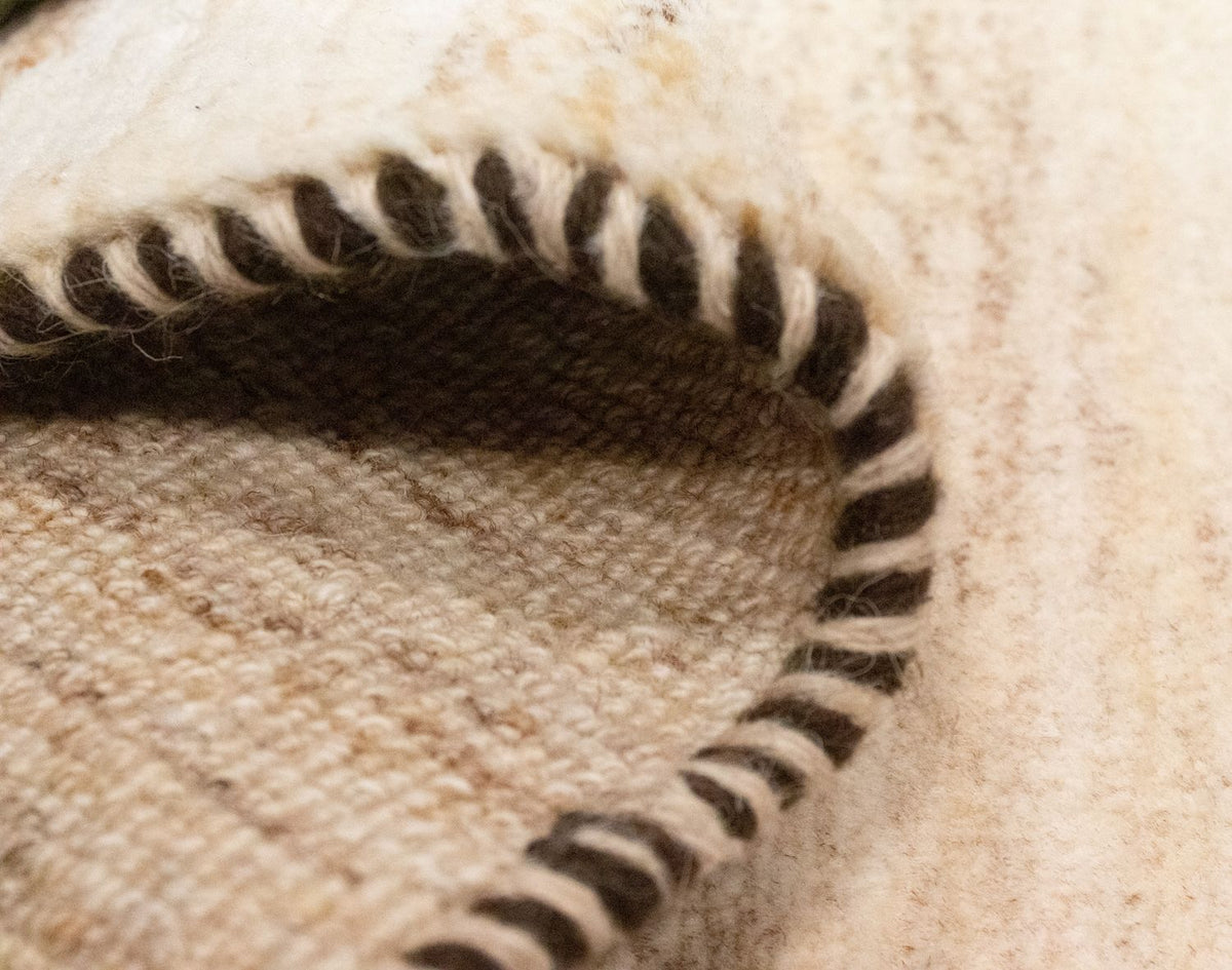 Gabbeh-matta - persisk - 60 x 40 cm - beige