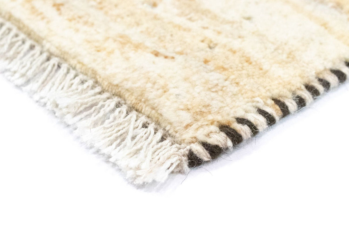Gabbeh-matta - persisk - 60 x 40 cm - beige