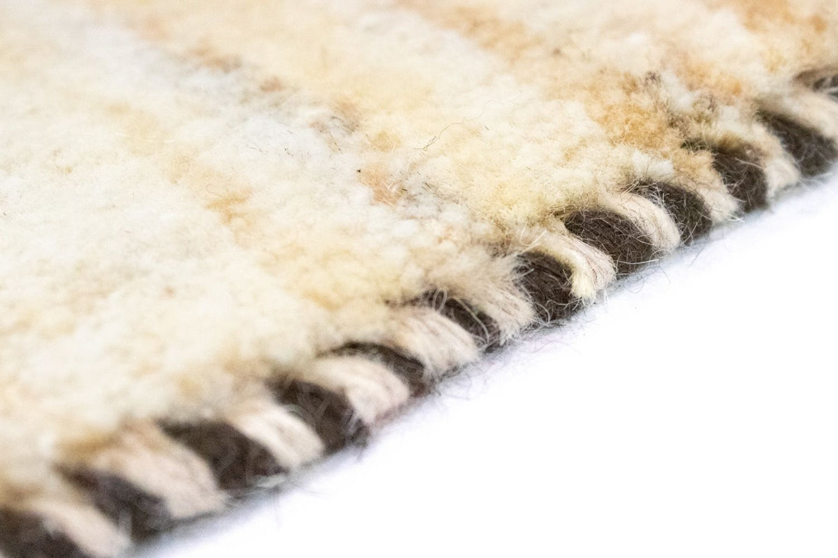 Gabbeh-matta - persisk - 60 x 40 cm - beige