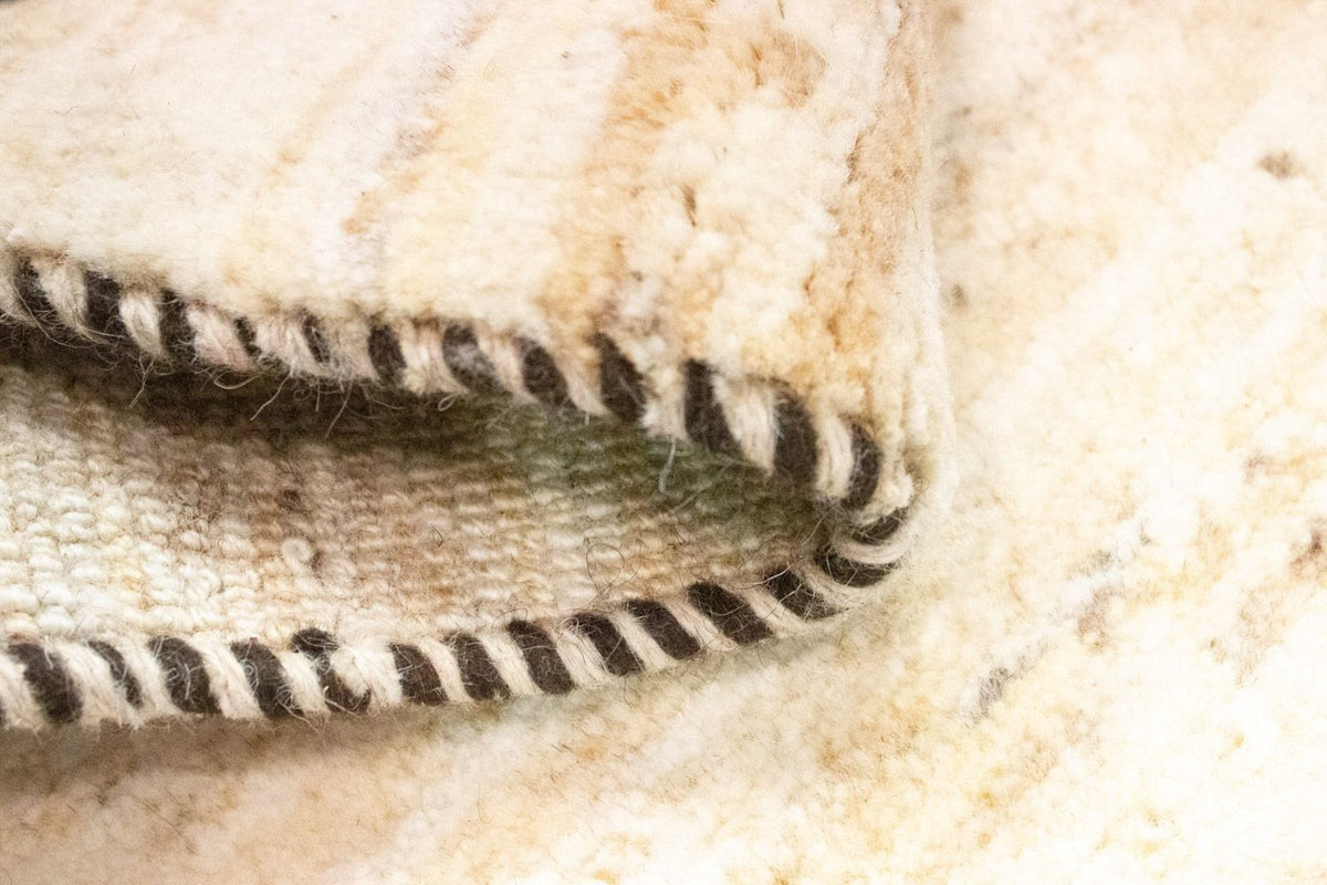 Gabbeh-matta - persisk - 60 x 40 cm - beige