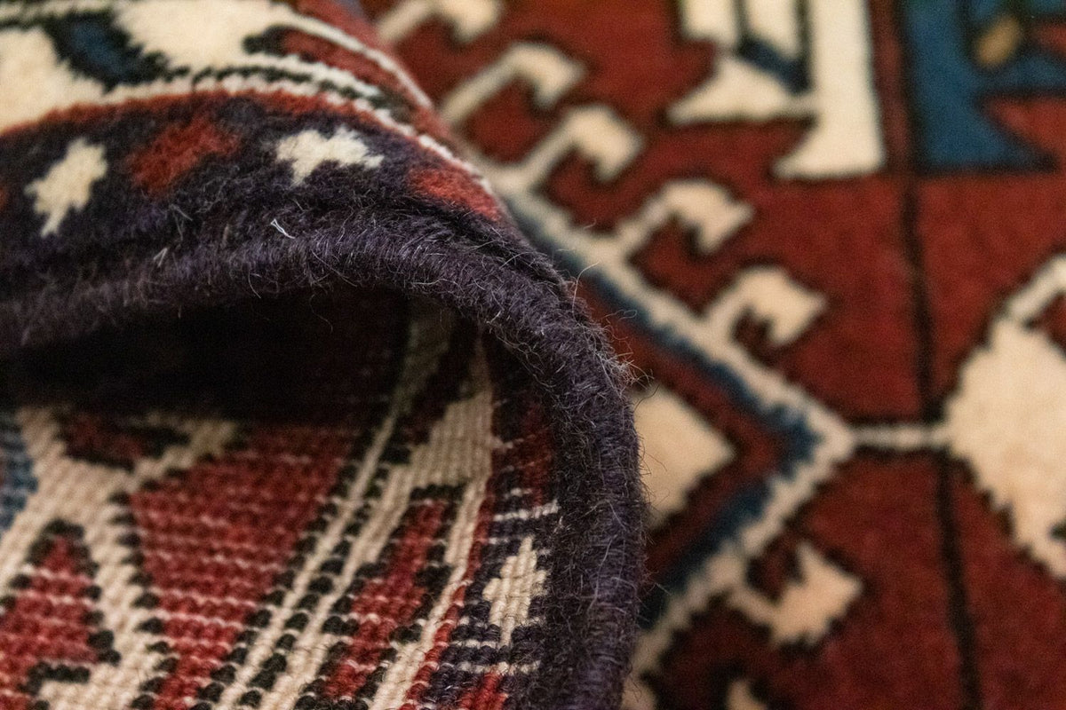 Persisk matta - Nomadic kvadrat  - 54 x 40 cm - brun