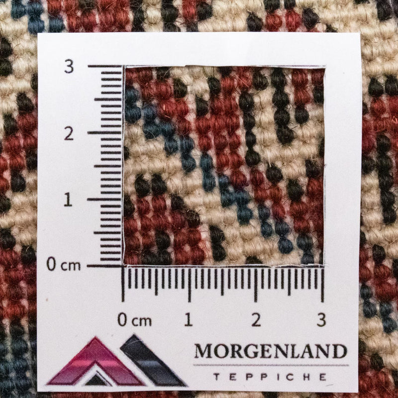 Persisk matta - Nomadic kvadrat  - 54 x 40 cm - brun