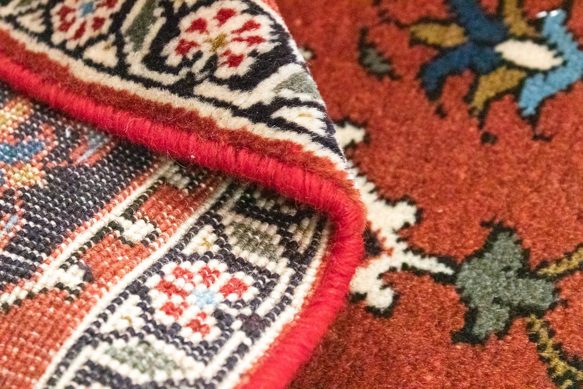 Persisk matta - Nomadic kvadrat  - 54 x 40 cm - röd