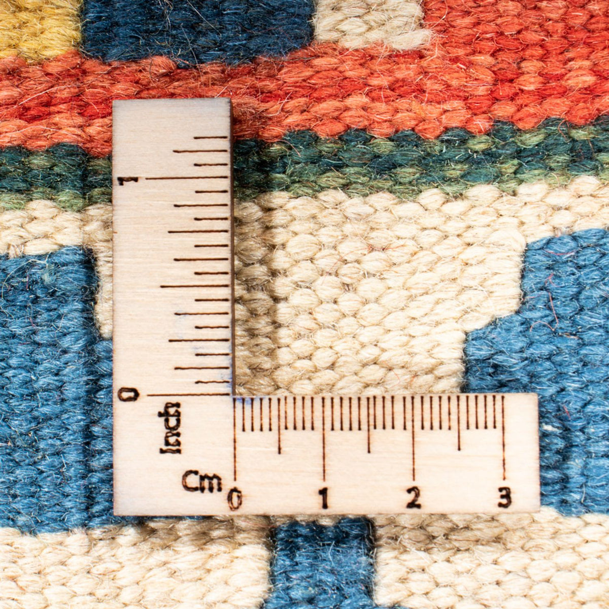 Runner Kelim Carpet - orientalisk matta - 206 x 60 cm - mörkröd