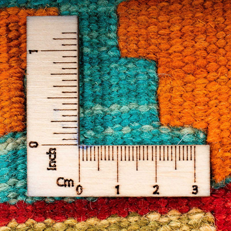 Kelim Carpet - Splash - 200 x 153 cm - flerfärgad