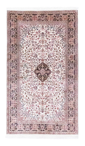 Sidenmatta - Kashmir Silk - 161 x 93 cm - blå