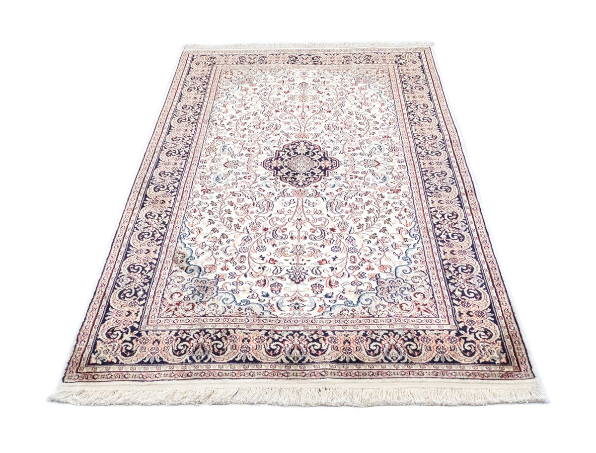 Sidenmatta - Kashmir Silk - 161 x 93 cm - blå
