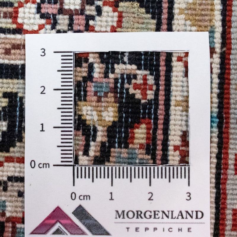 Sidenmatta - Kashmir Silk - 161 x 93 cm - blå