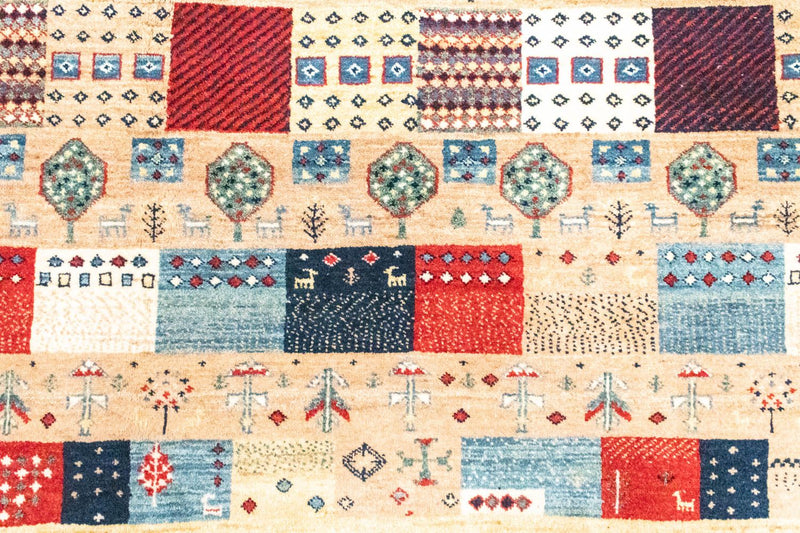 Gabbeh-matta - Loribaft Persian - 230 x 200 cm - färgad