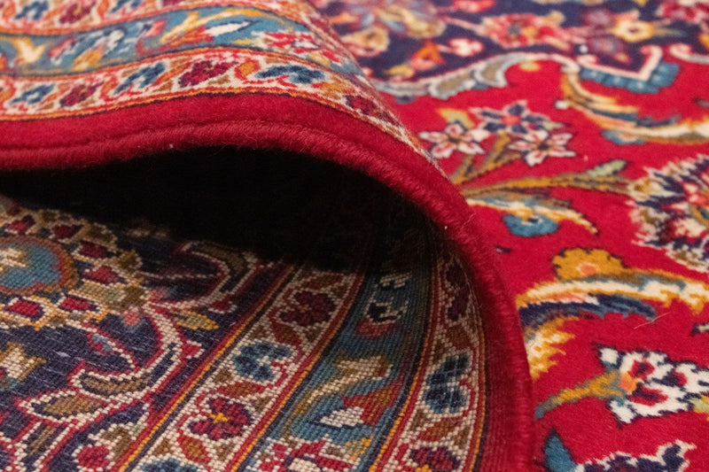 Persiska mattor - Keshan - 353 x 255 cm - röd