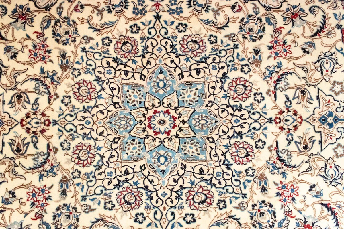 Persisk matta - Nain - Royal - 263 x 174 cm - naturvit