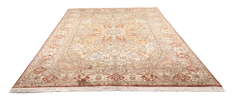 Sidenmatta - Kashmir Silk - 270 x 185 cm - brun