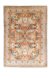 Sidenmatta - Kashmir Silk - 229 x 152 cm - beige