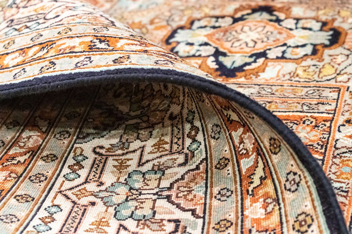 Sidenmatta - Kashmir Silk - 229 x 152 cm - beige