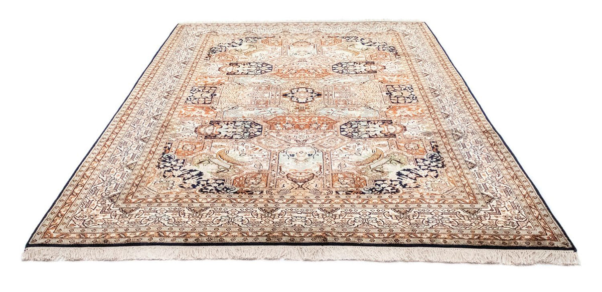Sidenmatta - Kashmir Silk - 229 x 152 cm - beige