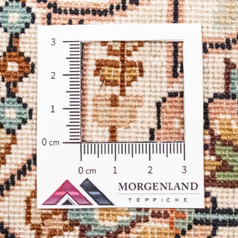 Sidenmatta - Kashmir Silk - 229 x 152 cm - beige