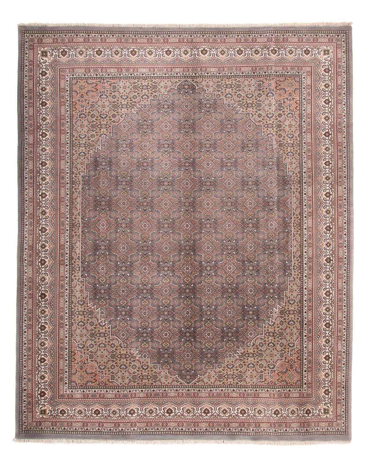 Orientaliska mattor - Bijar - Indus - 299 x 248 cm - mörkbrun