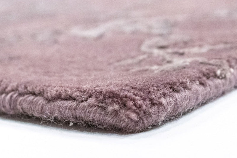 Designermatta - 248 x 171 cm - rosa