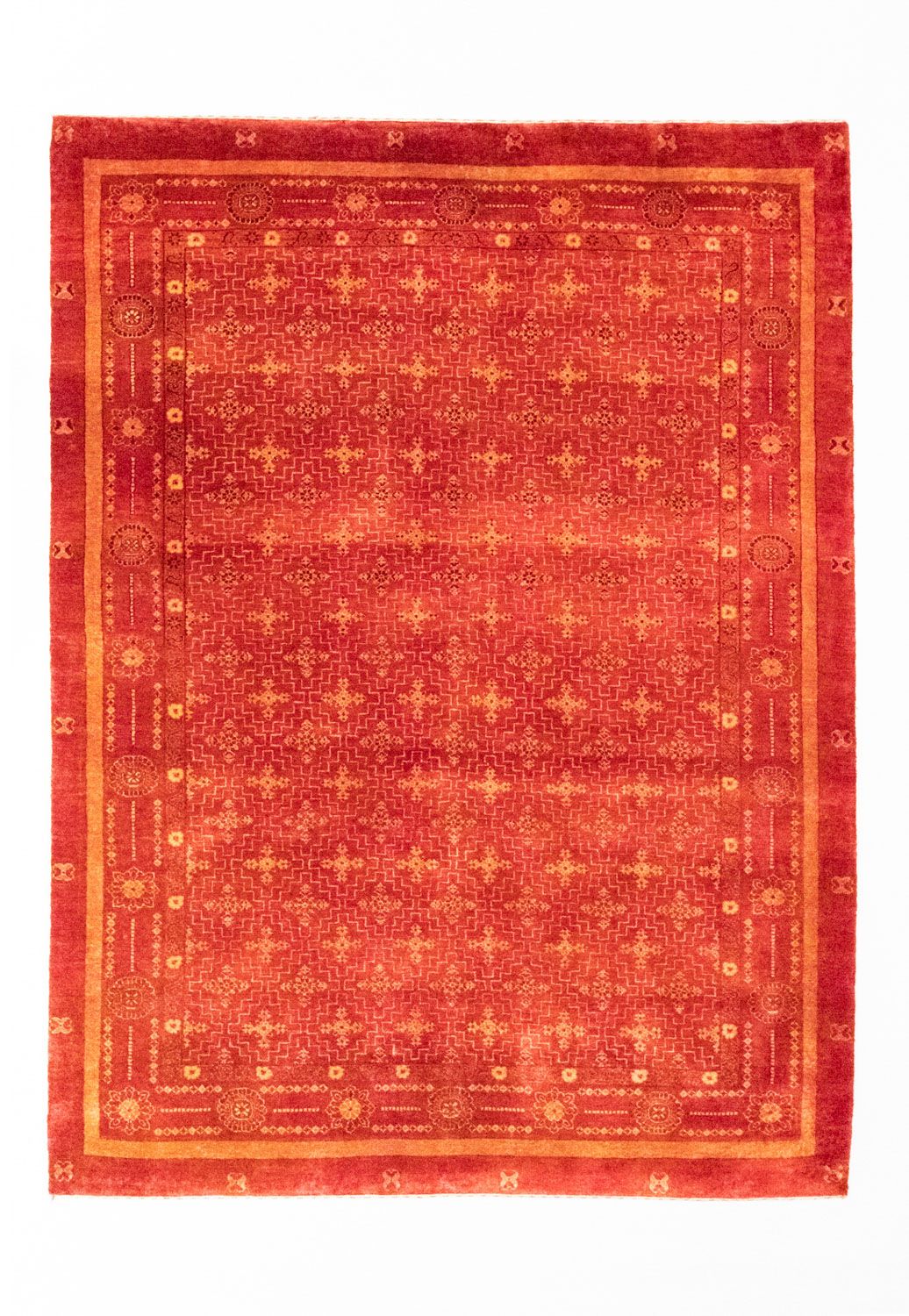 Gabbeh-matta - Loribaft Persian - 235 x 174 cm - röd