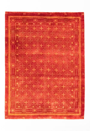 Gabbeh-matta - Loribaft Persian - 235 x 174 cm - röd
